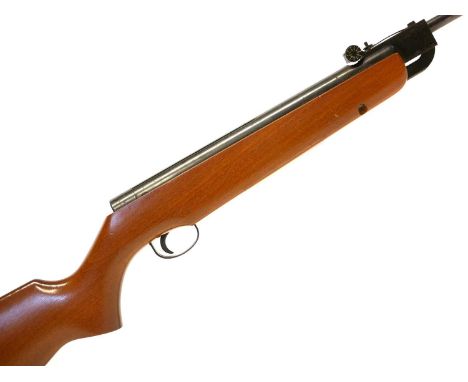 Webley Excel .22 break barrel air rifle Webley Excel .22 break barrel air rifle, 16.5inch barrel, serial number 813284, chron