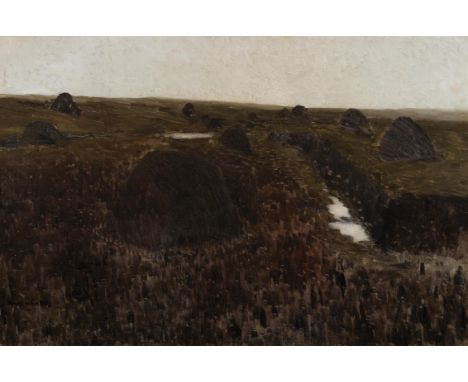 Paul Henry RHA (1877-1958) The Bog (1911) Oil on canvas, 51 x 76cm (20 x30") SignedProvenance: Lancelot Studholm, acquired fr