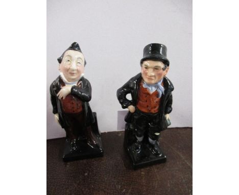 Two Royal Doulton figures, Pecksniff and Bill Sikes