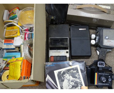 POLAROID CAMERA, boxed, Prinz Cavalier camera, hand-held camera, vintage projector ETC