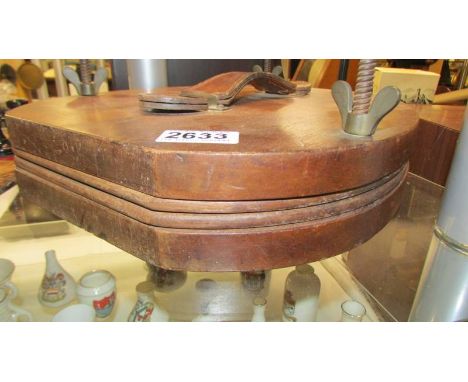 An early 20th century Army &amp; navy Co-operative Society Ltd., book/flower press.