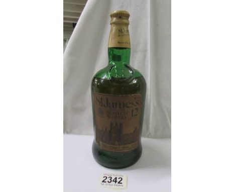 A bottle of St. James blended Scotch whisky.