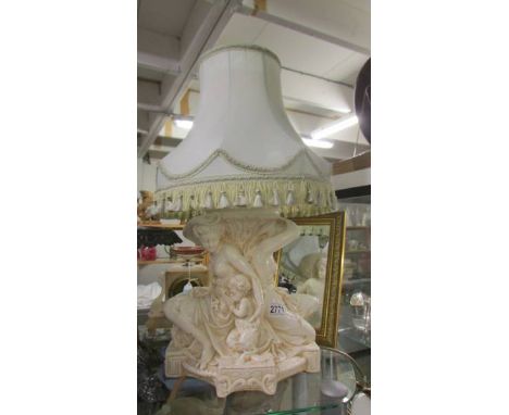 A figural table lamp, COLLECT ONLY.