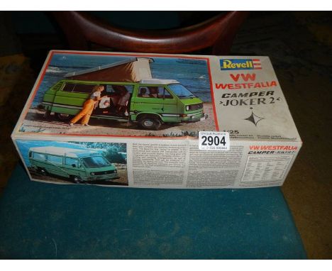 A Revell boxed 1/25 scale VW Westfalia camper Joker 2 model kit, unused.