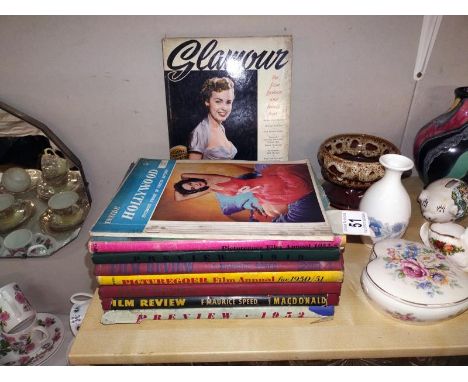 A quantity of vintage film books and film annuals