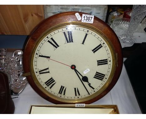 A vintage style Quartz wall clock with 30cm face