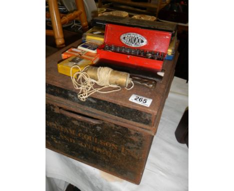 A quantity of tools and a metal tool box, COLLECT ONLY.