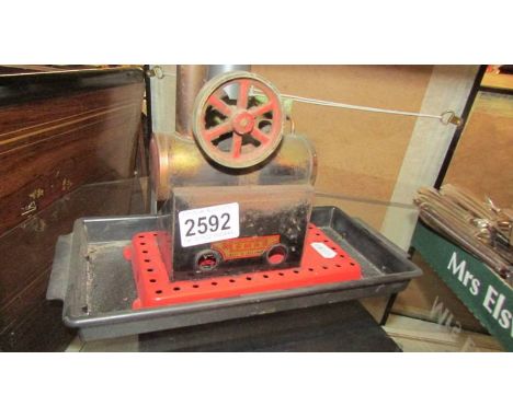 An old Mamod steam engine.