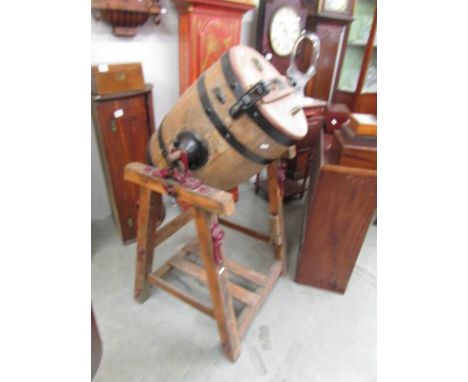 A vintage butter churn, COLLECT ONLY.