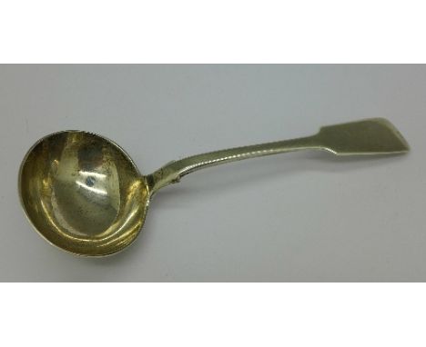 A Victorian silver ladle, London 1862, Elizabeth & John Eaton
