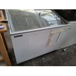 Blizzard IC10 curved top display freezer