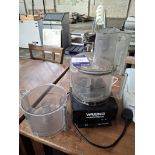 Waring commercial Q53 WFP146K 14 cup food processor including blades and additional accessories