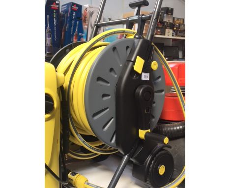 A Karcher hose pipe reel unit