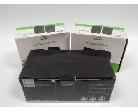 Various audio speakers, to include two Asda Smart Price Speaker Sets, and a Vaga Platinum Audio Series Set, (3).