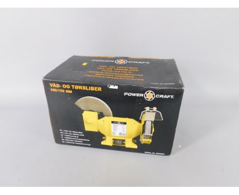 A Powercraft Wet Dry Grinder, model no 80036006, in original box.