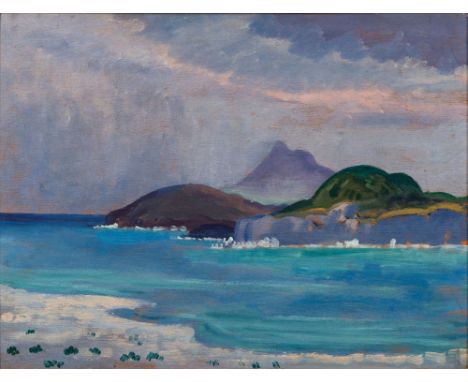 James Dickson Innes [1887-1914] - Grey Mediterranean:-signed and inscribed as titled twice on the reversefurther inscribed on