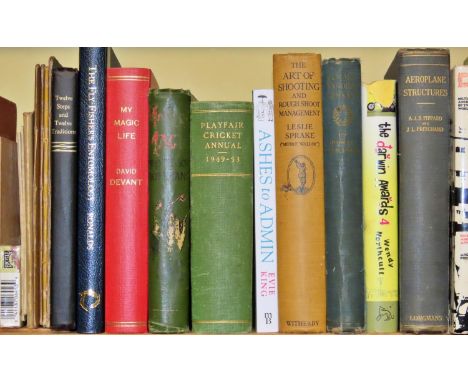 A small mixed library to include magic, military &amp; cricket (15+)