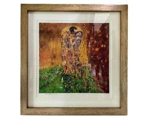 Rolf Harris (1930-2023) - 'The Kiss' (2003), limited edition giclee print on Hahnemuhle paper, (382/695), signed and numbered