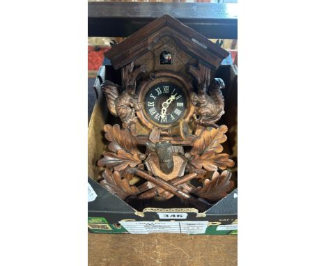 A 20th century Bavarian cuckoo wall clock. 