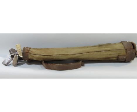 Twelve vintage golf clubs mainly irons, wedges and a single putter, including makers Stanmore, A Pearson, Tom Williamson, tog