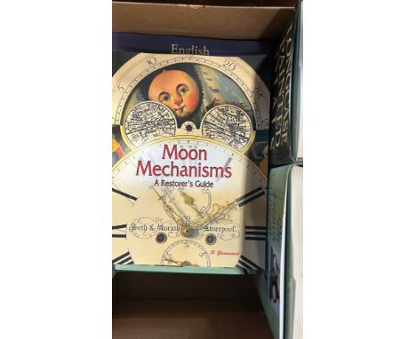 A large collection of clock, watch, horology / horological interest reference books.