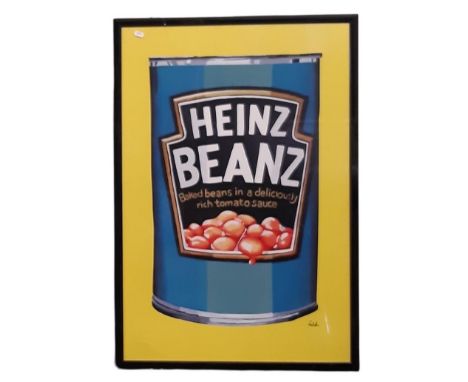 After Orla Walsh - 'Heinz Beanz' framed print, 93 x 65 cm