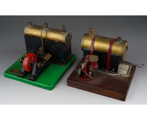 An unboxed SEL (Signalling Equipment Ltd) Model Major 1550 twin cylinder live steam engine, in playworn condition, with burne