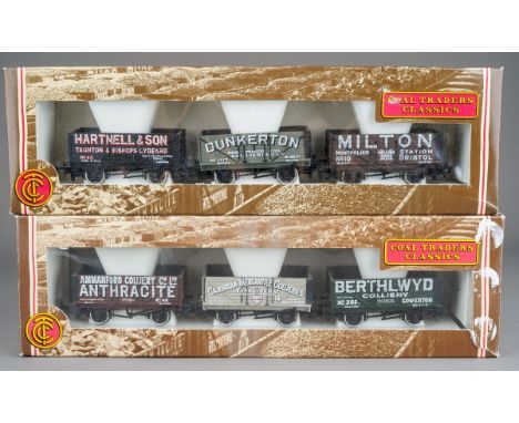 Two boxed Bachmann OO gauge Coal Trader Classics, 33-025 Wales and 33-029 West Country, (2)