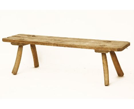 A pine pig bench, 150cm long