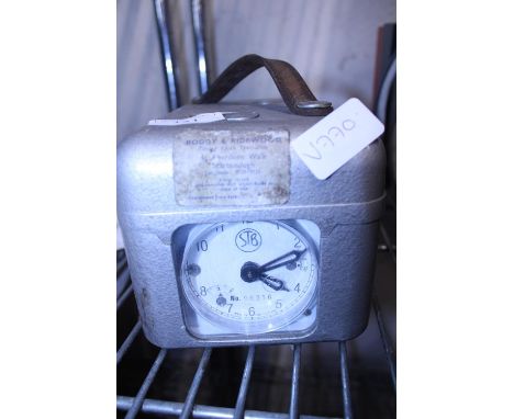 A vintage Pidgeon racing clock 