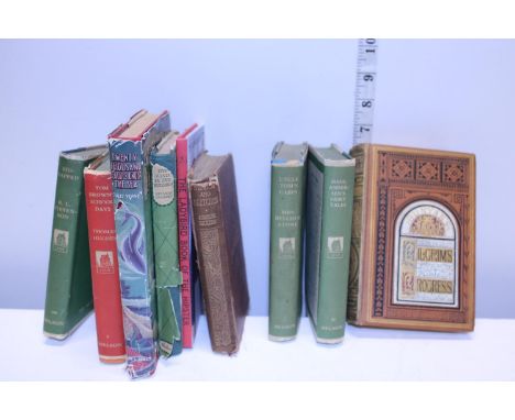 A selection of vintage and antique books 