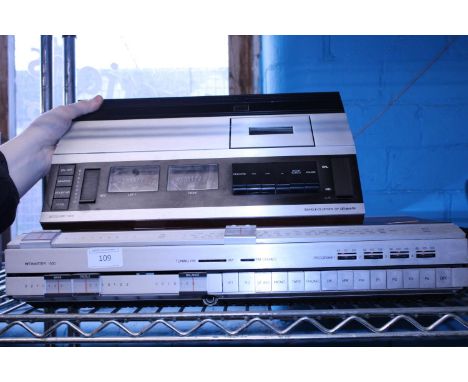 A vintage Bang &amp; Olufsen tape deck and tuner, shipping unavailable 