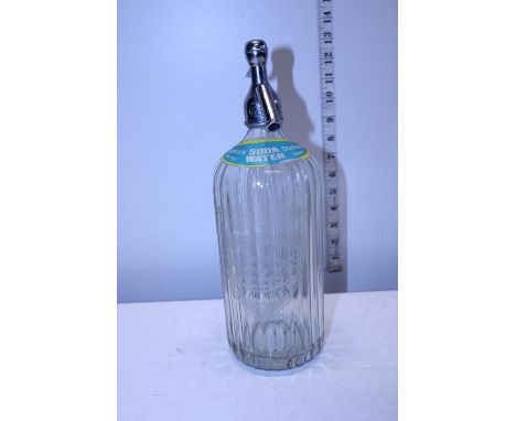 A vintage Dunbar's soda syphon 