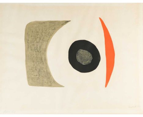 § § Lynn Chadwick CBE, RA (British 1914-2003) Moon Series Esigned and dated 'Chadwick.65.' (lower right); artist's prooflitho