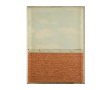 § Wendy Taylor CBE (British 1945-) Garden Wallmixed media relief on boardsigned verso73 x 55cm