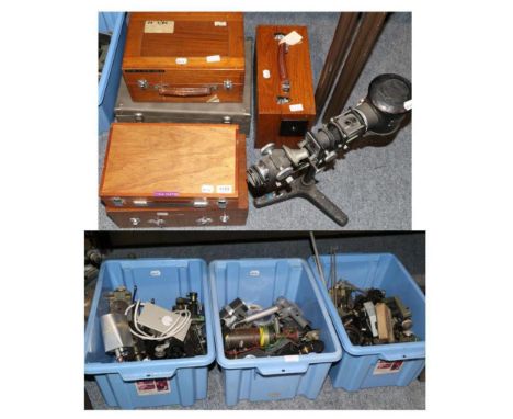 Large collection of scientific instruments 