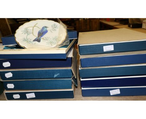 Royal Worcester The Birds of Dorothy Doughty, limited edition collectors plates (10)