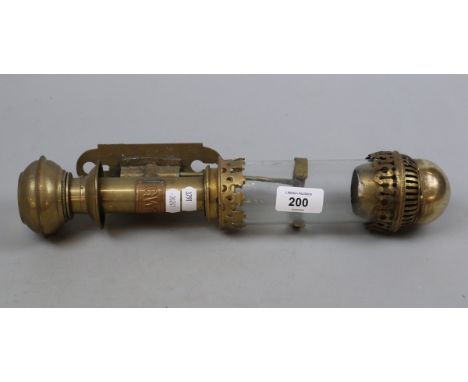 Great Western Railway carriage lamp 