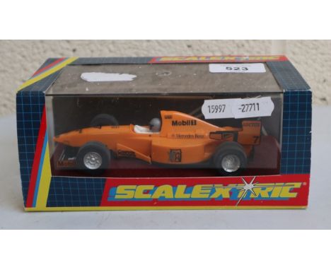 Rare Scalextric Car McClaren Merc F1 Test Car Collectors Edition 