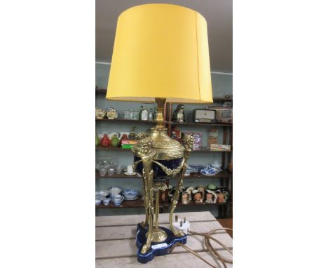 French Empire style table or desk lamp 