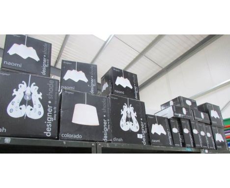 A quantity of new boxed lighting