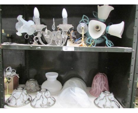 2 shelves of new lighting