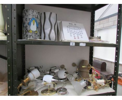 2 shelves of new lighting