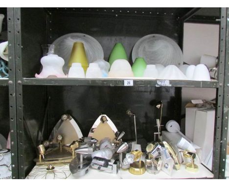 2 shelves of new lighting