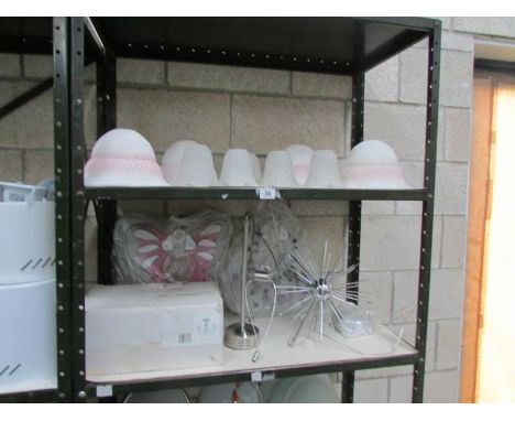 2 shelves of new lighting