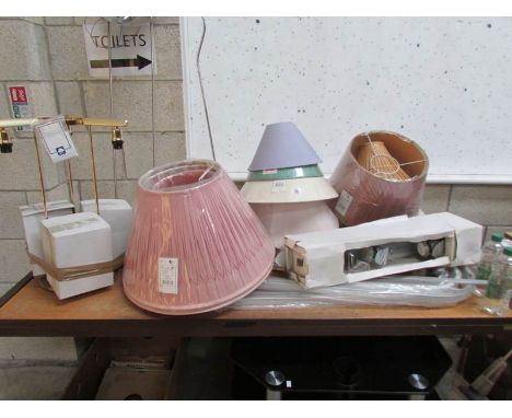A quantity of new lighting