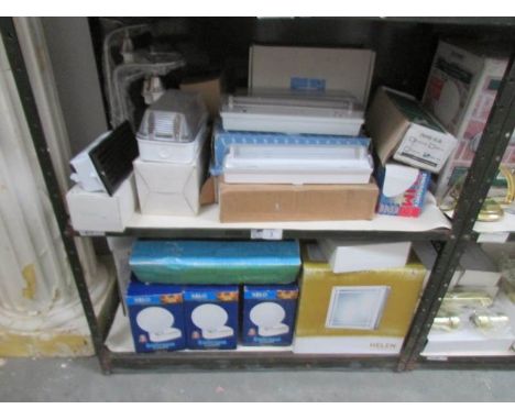 2 shelves of new lighting