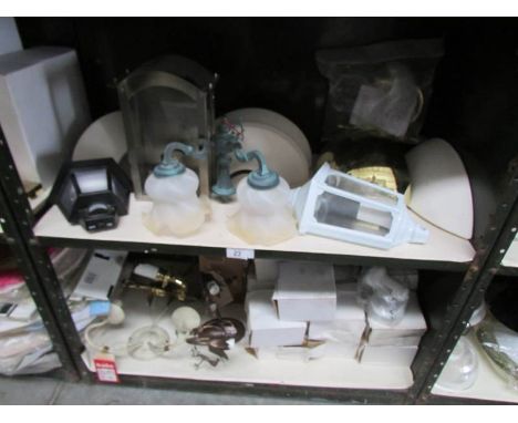2 shelves of new lighting