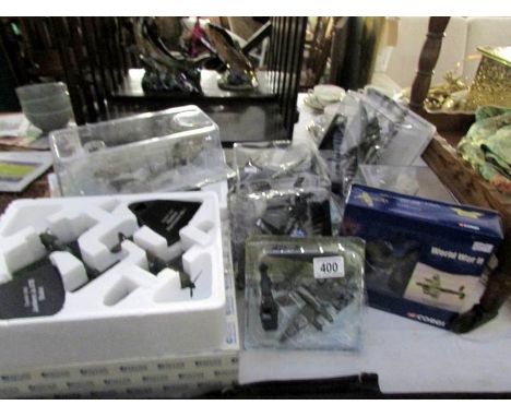 12 model aircraft including Atlas Editions, Corgi etc