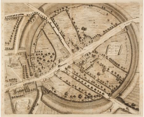 Stukeley (William). Abury, a Temple of the British Druids, with some others, described..., London: the author, 1743, facsimil